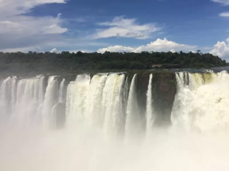 Argentinian side of the falls