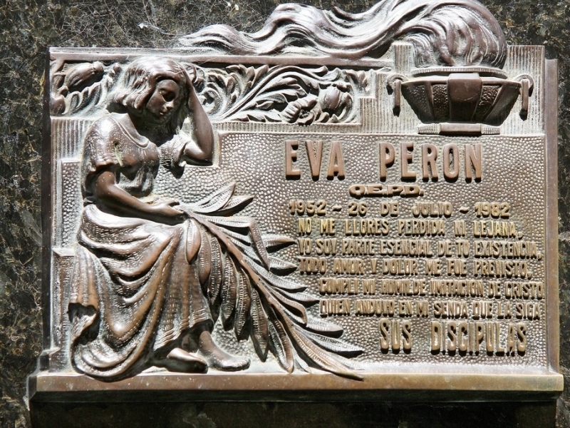 Visit Evita's Grave at Cementerio de la Recoleta